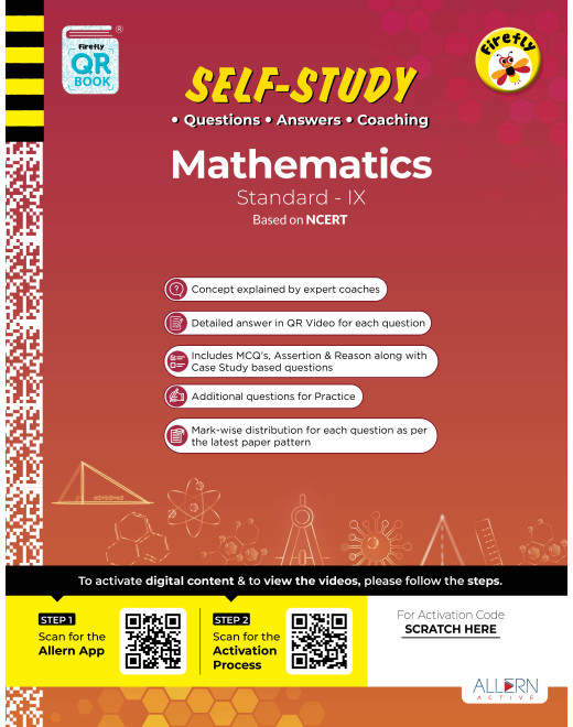 Mathematics (Std 9) I Firefly QR Self Study